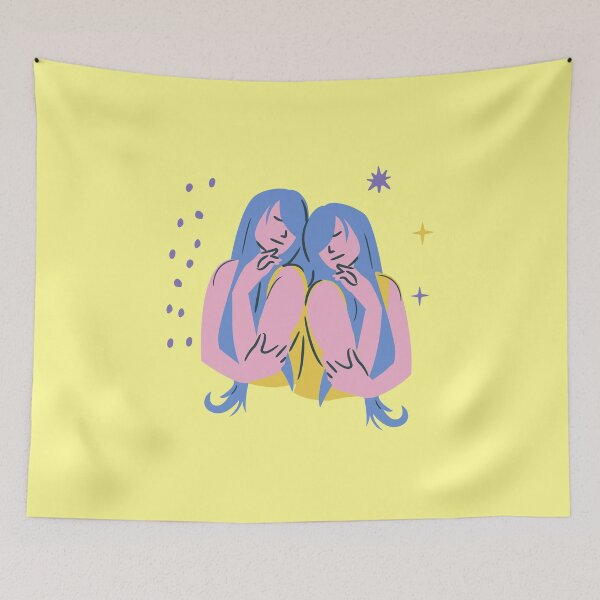 Item preview, Gemini Zodiac Sign designed and sold by hashtagFofa.