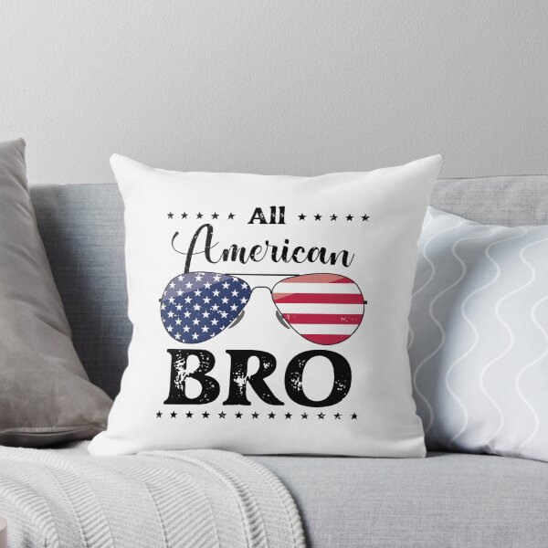 Item preview, All American Bro - US Flag Glasses 01 - Black, 4th of July, American Family designed and sold by Respire2020.