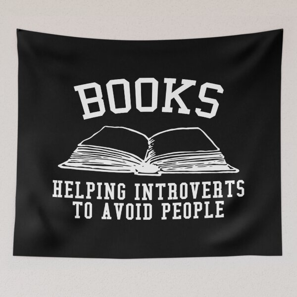 Item preview, Books helping introverts to avoid people designed and sold by 23mangoes.