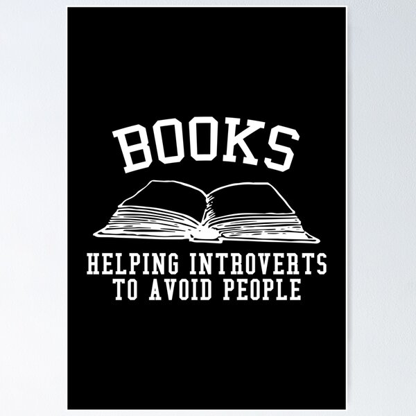 Item preview, Books helping introverts to avoid people designed and sold by 23mangoes.