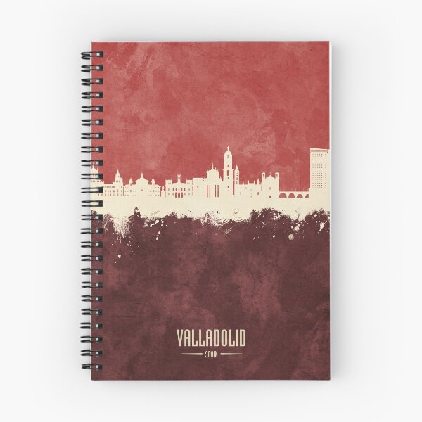 Item preview, Valladolid Spain Skyline designed and sold by ArtPrints.