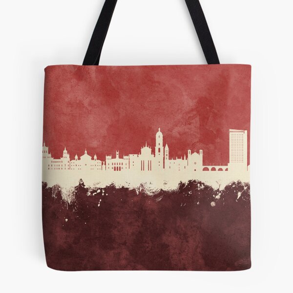 Item preview, Valladolid Spain Skyline designed and sold by ArtPrints.