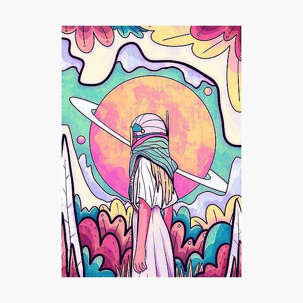 Item preview, The explorer and the planets designed and sold by Swadeillustrations.