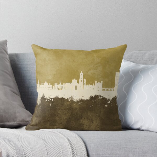 Item preview, Valladolid Spain Skyline designed and sold by ArtPrints.