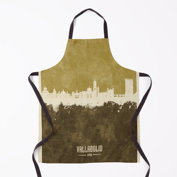 Item preview, Valladolid Spain Skyline designed and sold by ArtPrints.