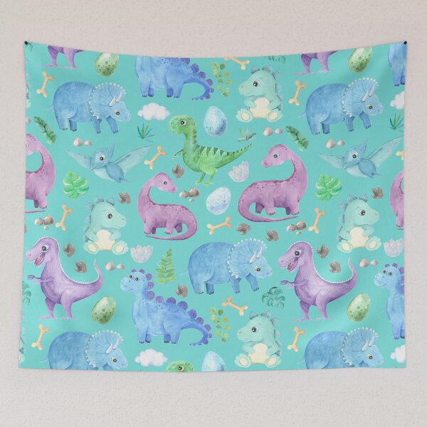 Item preview, My pet dinosaur - pastel colors designed and sold by MagicStrawberry.