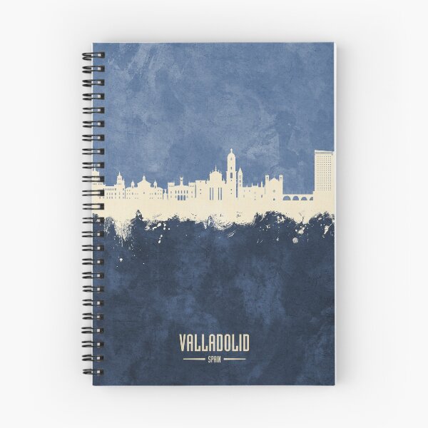 Item preview, Valladolid Spain Skyline designed and sold by ArtPrints.