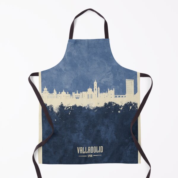 Item preview, Valladolid Spain Skyline designed and sold by ArtPrints.