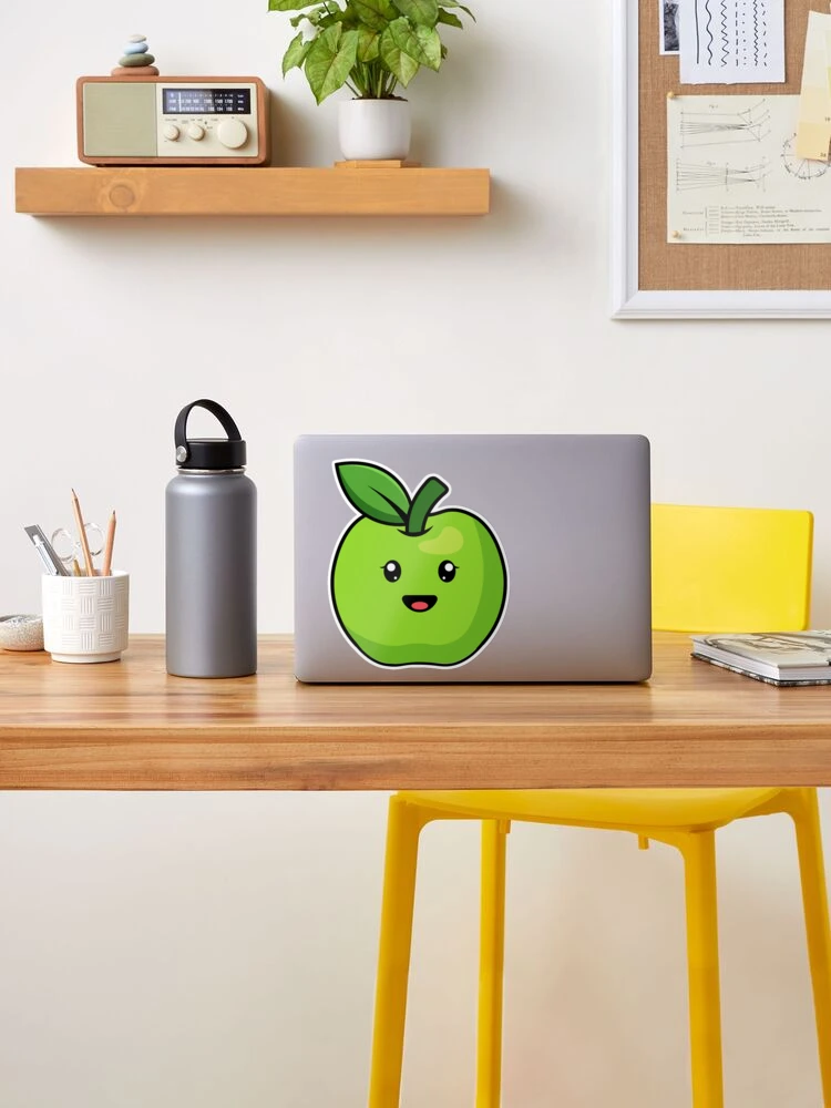 Corner Accent Decals - Small - Green Apple