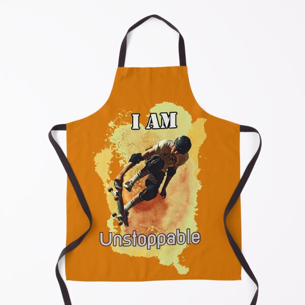Item preview, IAM UNSTOPPABLE 3.0 vibrant sporty look motivational quotes designed and sold by Everyday_wonder .