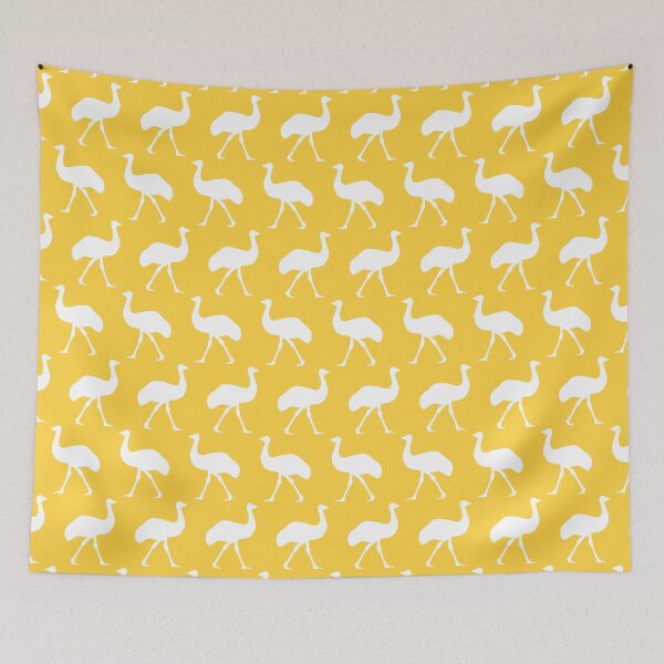 Item preview, Ochre Emu Pattern designed and sold by EE-Gustaf.