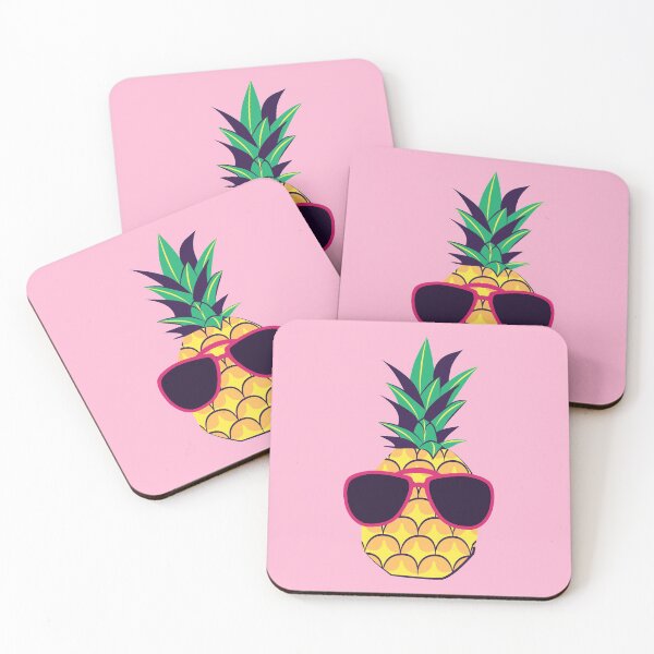Item preview, Funny pineapple with sunglasses designed and sold by DIDAKU.