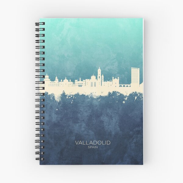 Item preview, Valladolid Spain Skyline designed and sold by ArtPrints.