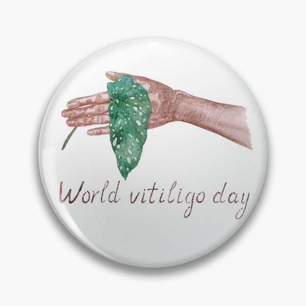 Item preview, World vitiligo day designed and sold by SpottedPilot.