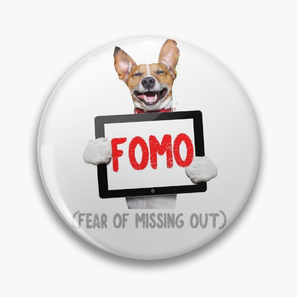 Item preview, My dog has FOMO (fear of missing out) designed and sold by HamiltonmagicTs.