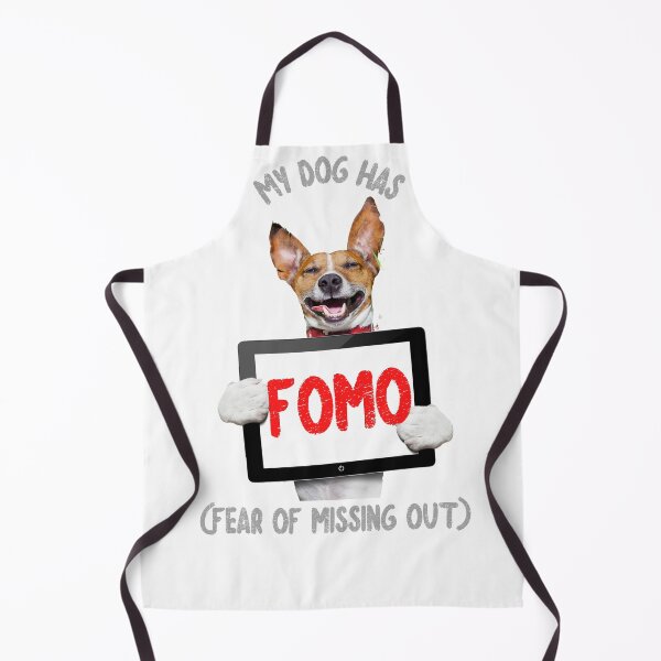 Item preview, My dog has FOMO (fear of missing out) designed and sold by HamiltonmagicTs.
