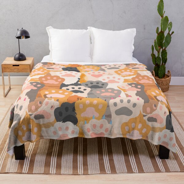 Item preview, Cat paw floor pattern designed and sold by kims-club.