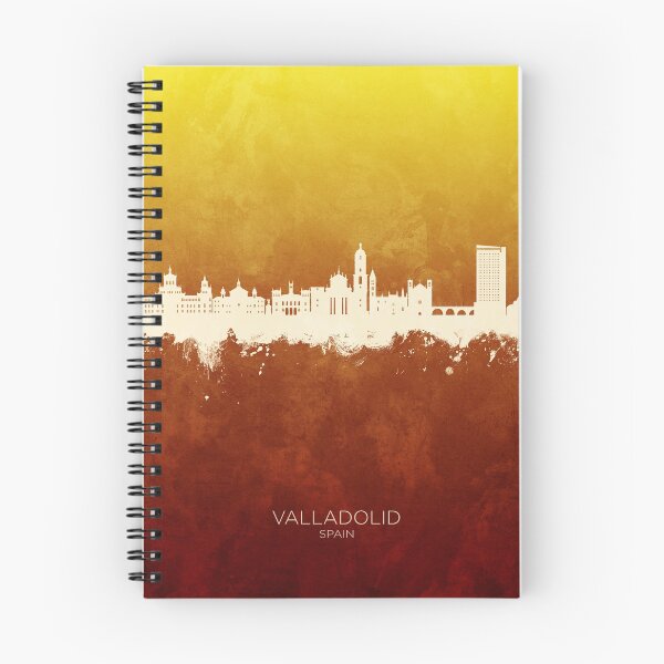 Item preview, Valladolid Spain Skyline designed and sold by ArtPrints.