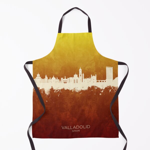 Item preview, Valladolid Spain Skyline designed and sold by ArtPrints.