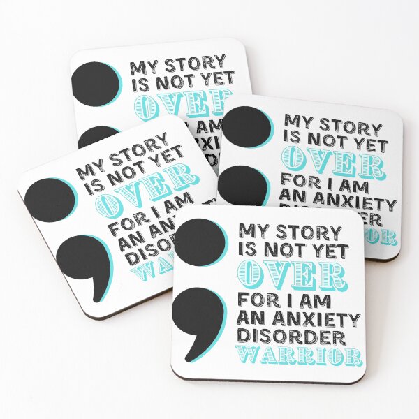 Item preview, Anxiety Disorder Warrior - My Story Is Not Yet Over  designed and sold by UniqqFactory.