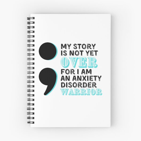 Item preview, Anxiety Disorder Warrior - My Story Is Not Yet Over designed and sold by UniqqFactory.