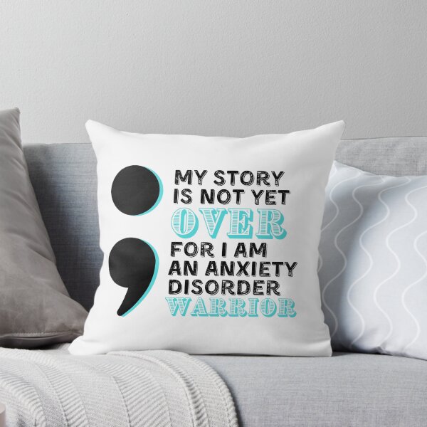 Item preview, Anxiety Disorder Warrior - My Story Is Not Yet Over  designed and sold by UniqqFactory.