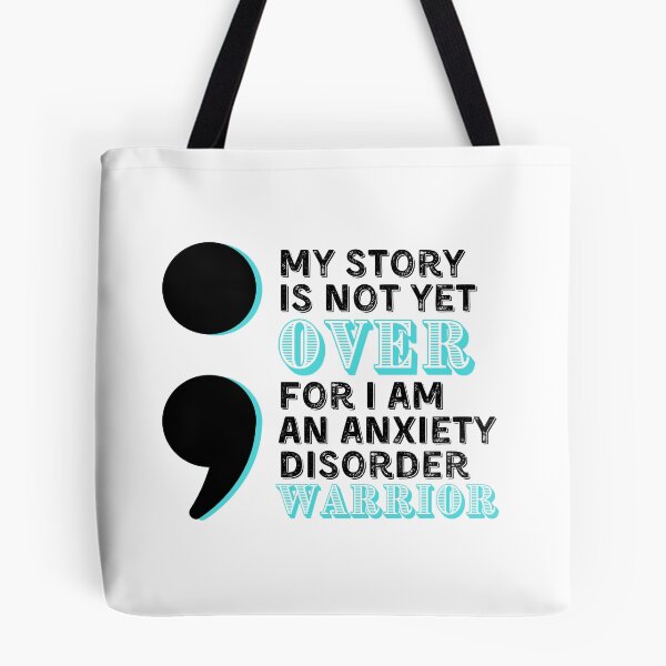 Item preview, Anxiety Disorder Warrior - My Story Is Not Yet Over  designed and sold by UniqqFactory.