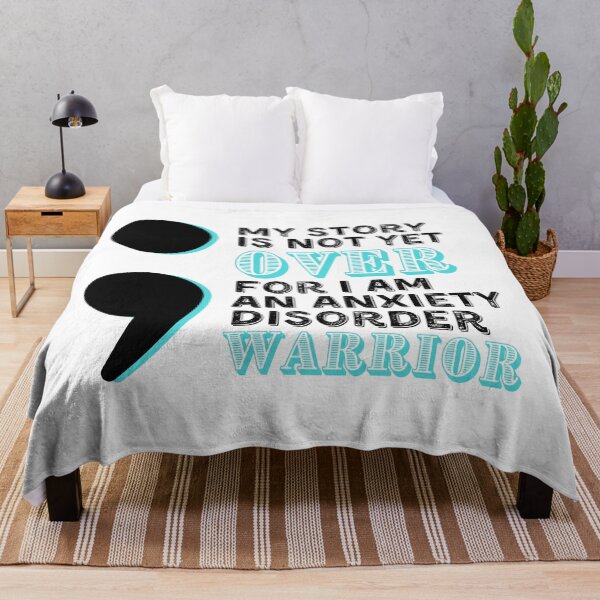 Item preview, Anxiety Disorder Warrior - My Story Is Not Yet Over  designed and sold by UniqqFactory.