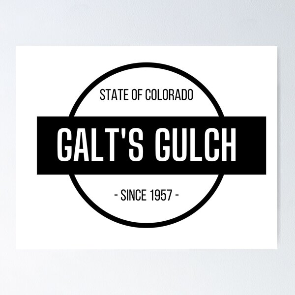 Item preview, Galts Gulch Ayn Rand Atlas Shrugged Fountainhead  designed and sold by seventythree73.