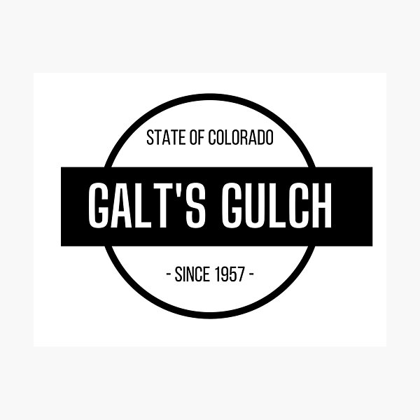 Item preview, Galts Gulch Ayn Rand Atlas Shrugged Fountainhead  designed and sold by seventythree73.