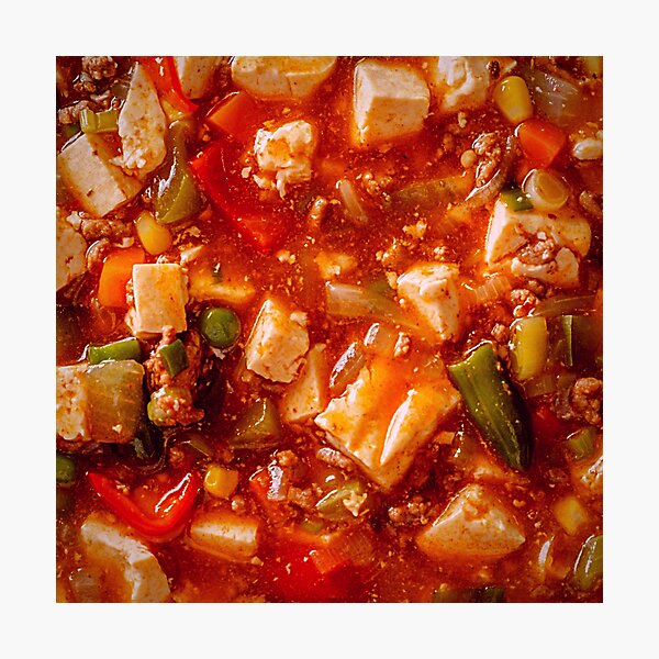 Item preview, Mapo Tofu designed and sold by NerdyByDesign.