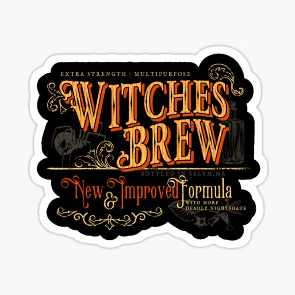 Witches Brew Sticker