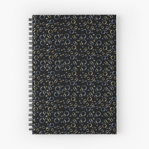 Item preview, Black background circle pattern.  designed and sold by Preetydesign.