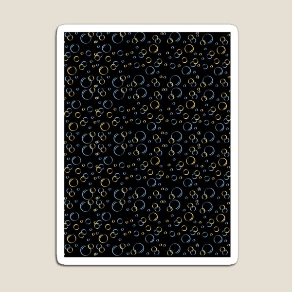 Item preview, Black background circle pattern.  designed and sold by Preetydesign.