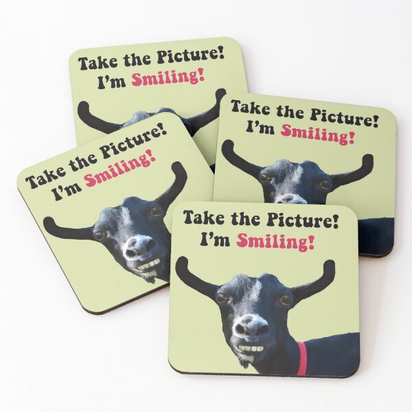 Item preview, Funny Animal Stickers: Take the Picture! I'm Smiling!  designed and sold by Memiefy.