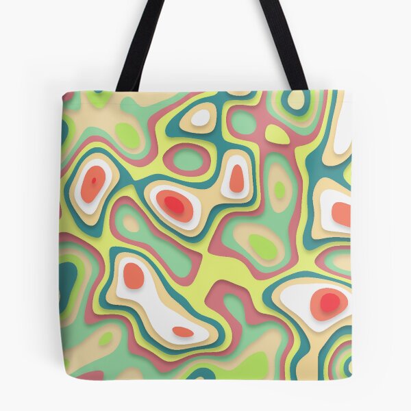 Item preview, Liquid swirls in beautiful pastel colors designed and sold by Mandala & More.