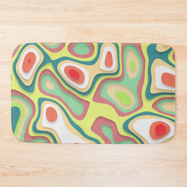 Item preview, Liquid swirls in beautiful pastel colors designed and sold by Mandala & More.