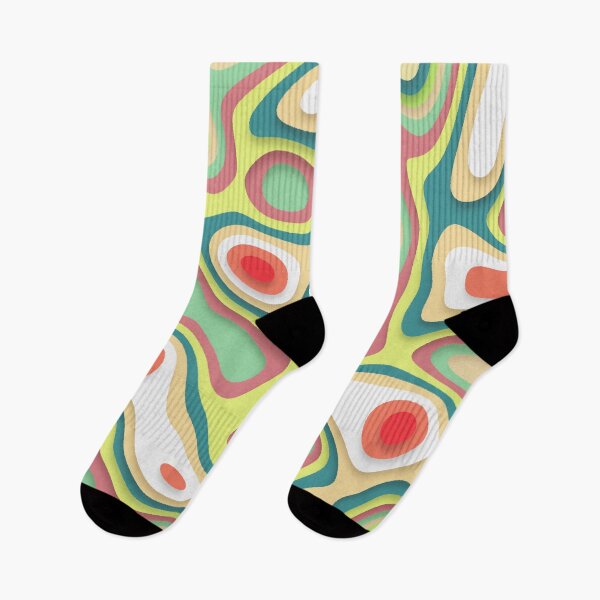 Item preview, Liquid swirls in beautiful pastel colors designed and sold by Mandala & More.
