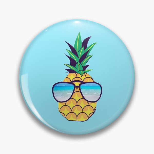 Item preview, Funny pineapple with sunglasses designed and sold by DIDAKU.