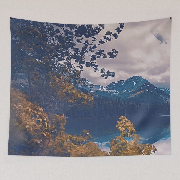 Item preview, Landscape Photography, Mountain Ranges and Beautiful Lake designed and sold by Nature-Arts.