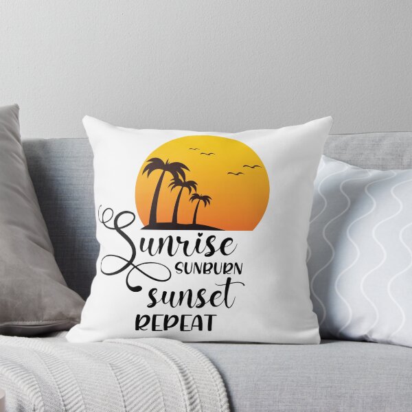 Item preview, Sunrise Sunburn Sunset Repeat Shirt, designed and sold by Artezia.