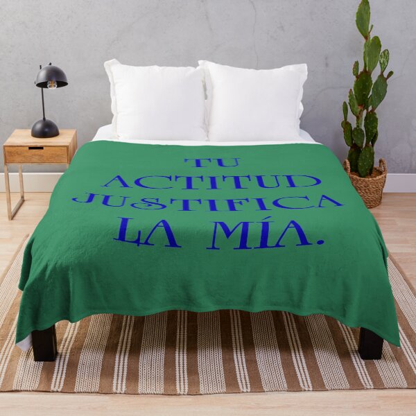 Item preview, TU ACTITUD JUSTIFICA LA MÍA designed and sold by Perfomance.