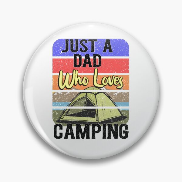 Item preview, Just a Dad who Loves Camping Fathers Day Gifts designed and sold by Nzgiftsandmore.