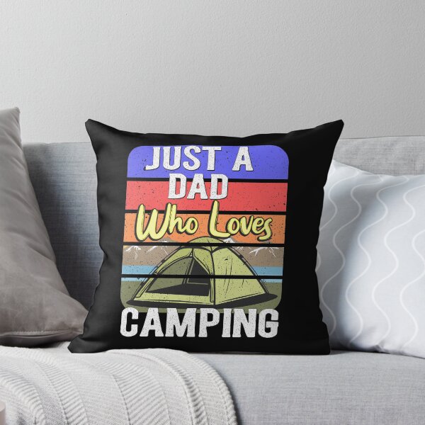 Item preview, Just a Dad who Loves Camping Fathers Day Gifts designed and sold by Nzgiftsandmore.
