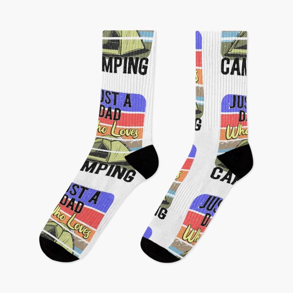 Item preview, Just a Dad who Loves Camping Fathers Day Gifts designed and sold by Nzgiftsandmore.