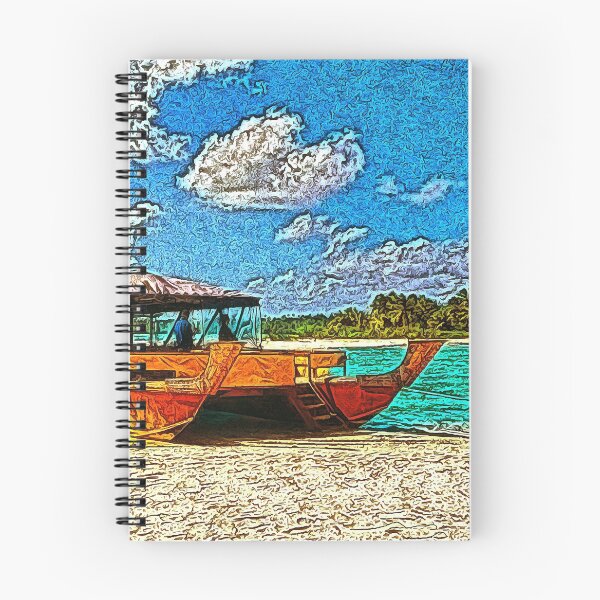 Item preview, South Pacific Vaka Boat on Aitutaki Island designed and sold by SeaChangeDesign.