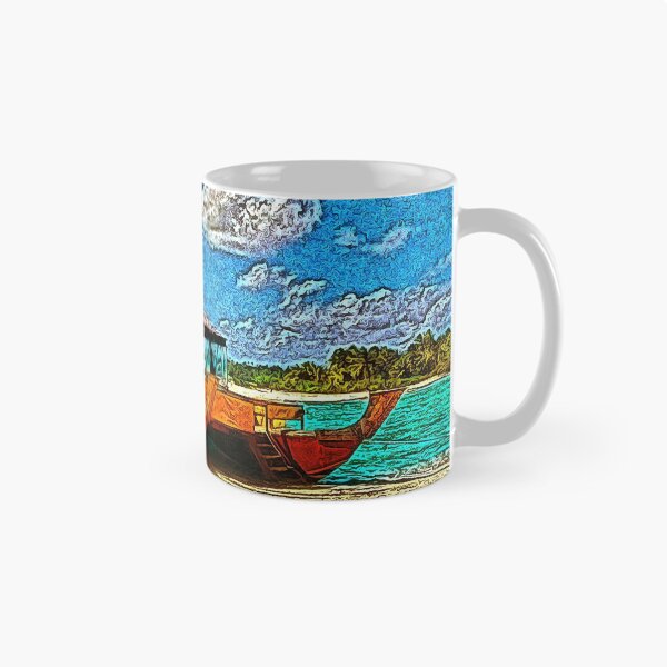Item preview, South Pacific Vaka Boat on Aitutaki Island designed and sold by SeaChangeDesign.
