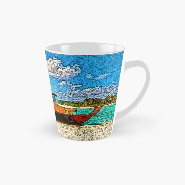 Item preview, South Pacific Vaka Boat on Aitutaki Island designed and sold by SeaChangeDesign.