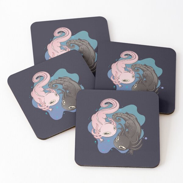 Item preview, Yin Yang, axolotl designed and sold by DerSenat.
