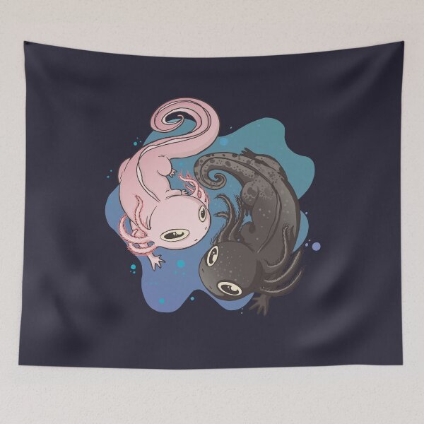 Item preview, Yin Yang, axolotl designed and sold by DerSenat.